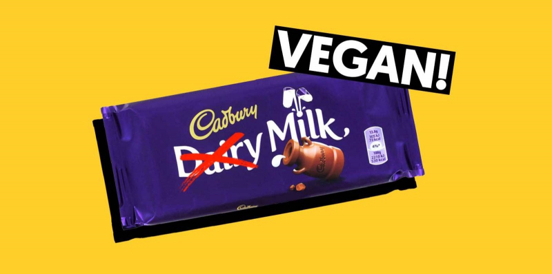 Cadbury выпустил веганский шоколад