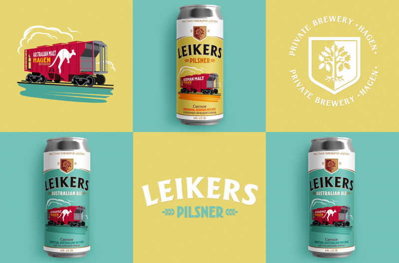 Дизайн пива Leikers от Viewpoint