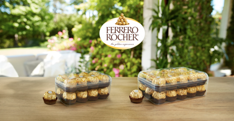 Ferrero представляет экоупаковку для Ferrero Rocher