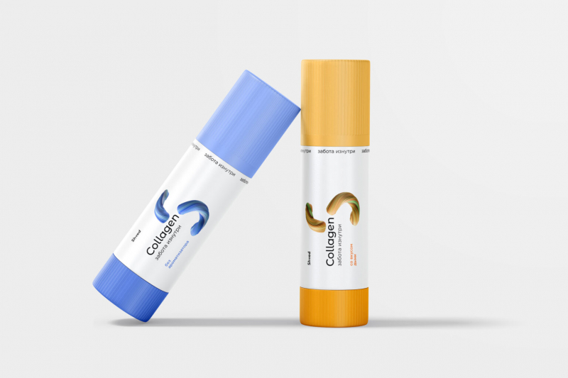 Zuper разработало айдентику и дизайн упаковки для Shved Collagen